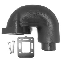 Exhaust Riser for Mercruiser 4 cylinder 181C.I.D (2.5 and 3.0-Liter), Replaces part # 12076A2  - MC-20-12076 - Barr Marine
